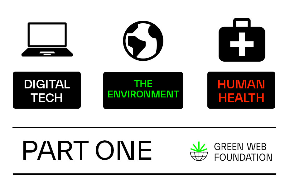 Part 1 - Digital tech to the environment to human health